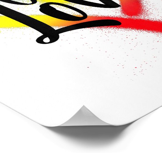 One Love One Heart Reggae Vibes Poster (Hoek)