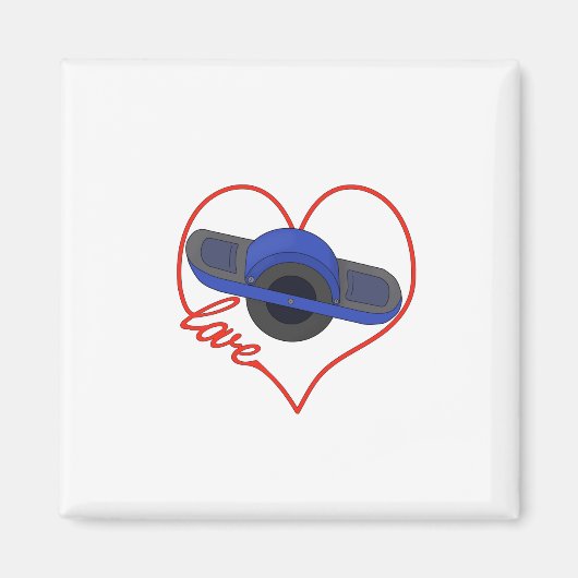 One Love One Wheel Magneet (Voorkant)