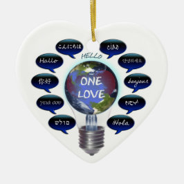 One Love Ornament
