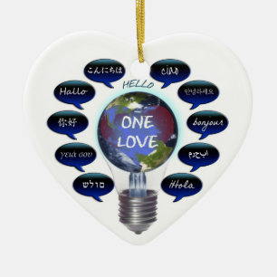 One Love Ornament