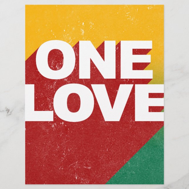One Love Poster (Voorkant)