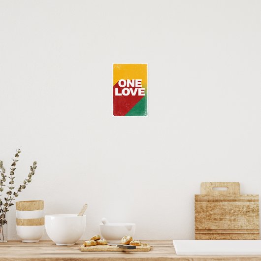 One Love Poster (Keuken)