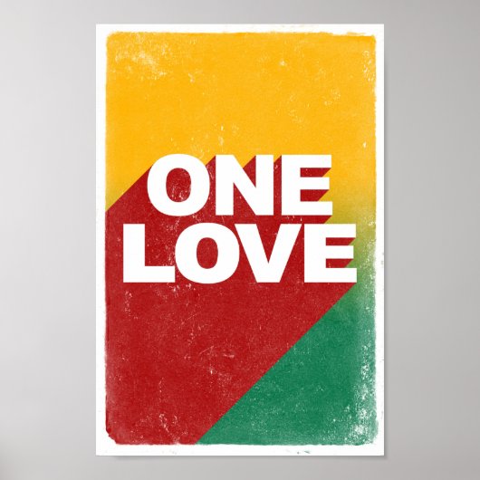One Love Poster (Voorkant)