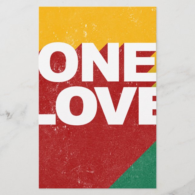 One Love Poster (Voorkant)