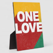 One Love Poster Fotoplaat (Zijkant)