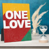 One Love Poster Fotoplaat (Zijkant)