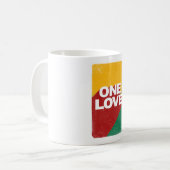 One Love Poster Koffiemok (Voorkant links)
