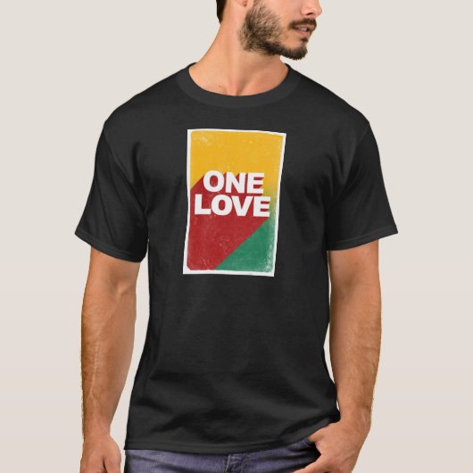 One Love Poster T-shirt (Voorkant)