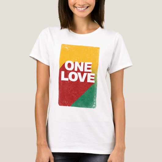 One Love Poster T-shirt (Voorkant)