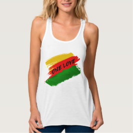 One Love Racer Back Top