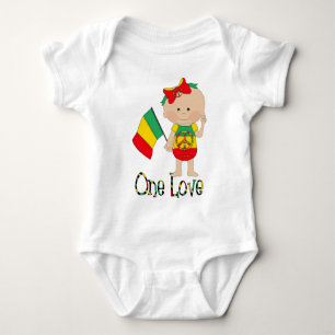 One Love Rasta Baby 2 Romper
