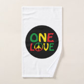 One Love, Reggae design Handdoek (Handdoek)