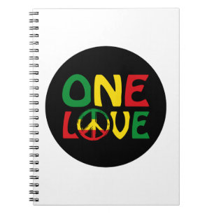 One Love, Reggae Design Notitieboek