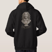 One Love – Reggae Geest in Steen Hoodie (Achterkant)