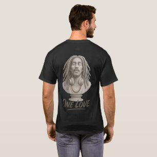 One Love – Reggae Geest in Steen T-shirt