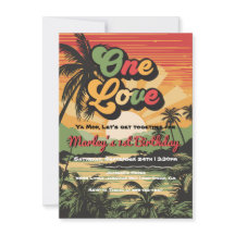 One Love Reggae Jamaicaanse Verjaardag