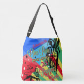 One Love Reggae Party Canvas tassen (Achterkant)