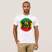 One Love Reggae T-shirt (Voorkant volledig)