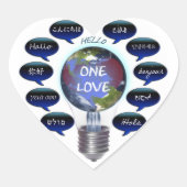 One Love Sticker (Voorkant)