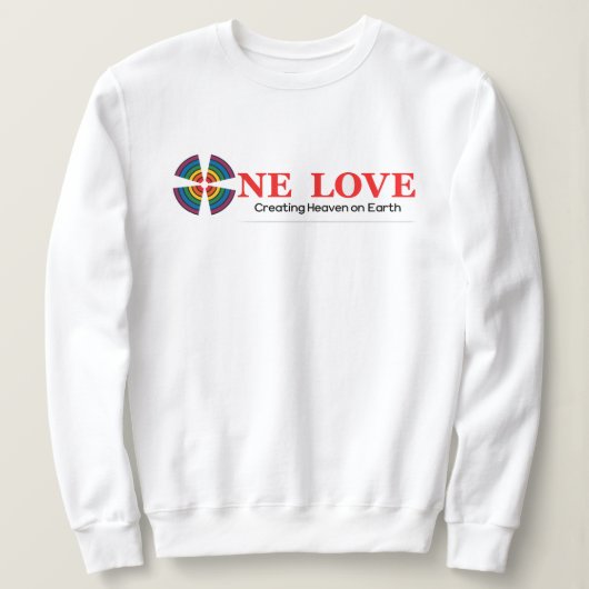 One Love Sweatshirt (Design voorkant)