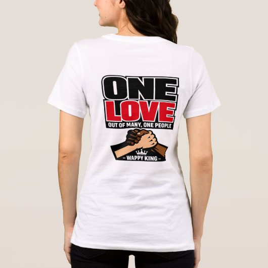 One Love T-shirt (Achterkant)