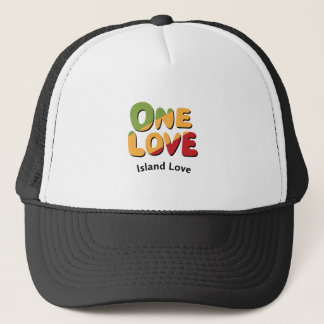 One Love Trucker Hoed Pet