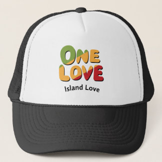 One Love Trucker Hoed Pet