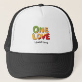 One Love Trucker Hoed Trucker Pet (Voorkant)