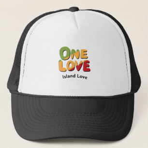 One Love Trucker Hoed Trucker Pet