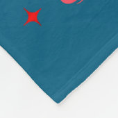 One Loved Dude Checkered Heart Valentines Day Boys Fleece Deken (Hoek)