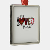 One Loved Mimi Metalen Ornament (Rechts)