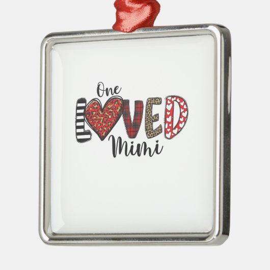 One Loved Mimi Metalen Ornament (Links)