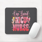 One Loved Nicu Nurse Valentines Day Shirt Nurses H Muismat (Met muis)