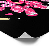 One Loved Teacher Coquette Bow Pencil Valentine Gi Poster (Hoek)