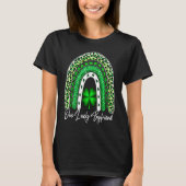 One Lucky Boyfriend Matching Family St Patrick Day T-shirt (Voorkant)