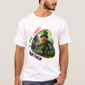 One Lucky Brother - Leprechaun's Pot of Fun T-shirt (Voorkant)