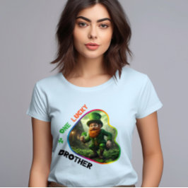 One Lucky Brother - Leprechaun's Pot of Fun T-shirt