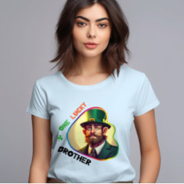 One Lucky Brother - Shimmering Shamrock Ball T-shirt