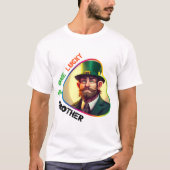 One Lucky Brother - Shimmering Shamrock Ball T-shirt (Voorkant)