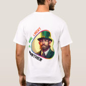 One Lucky Brother - Shimmering Shamrock Ball T-shirt (Achterkant)