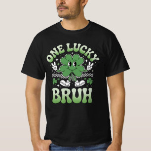 One Lucky Bruh T-shirt – Grappig St. Patrick's Day