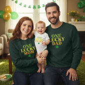One Lucky Dad | St. Patrick's Day Dad Gift Trui
