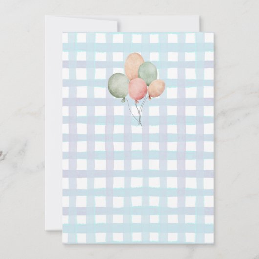 One Lucky Duck 1st Birthday Invitation Kaart (Achterkant)