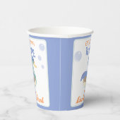 One Lucky Duck & Bubbles Eerste Verjaardag Pastel Papieren Bekers (Rechts)