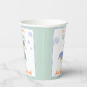 One Lucky Duck & Bubbles Eerste Verjaardag Pastel Papieren Bekers (Rechts)