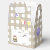 One Lucky Duck Eerste verjaardag Bedankt Bedankdoosjes (Geopend)