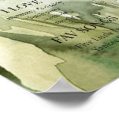 One Lucky Duck Field 1st Birthday Milestone Poster (Hoek)