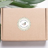 One Lucky Duck Mallard 1st Birthday Dank u Ronde Sticker