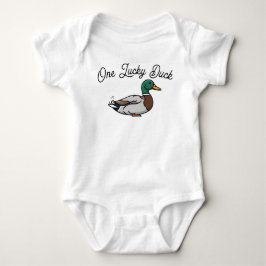 One Lucky Duck mallard bodypak Romper