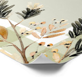 One Lucky Duck Schattige Duckling Gingham 1e verja Poster (Hoek)